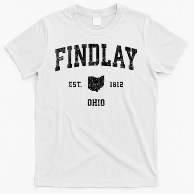 Findlay Ohio Oh Vintage Established Sports Design T-Shirt