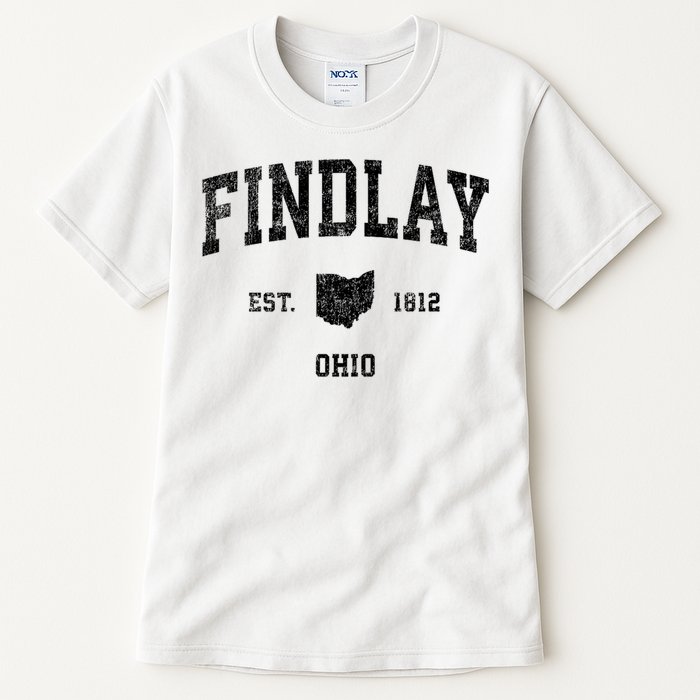 Findlay Ohio Oh Vintage Established Sports Design Tall T-Shirt