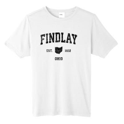 Findlay Ohio Oh Vintage Established Sports Design Tall Fusion ChromaSoft Performance T-Shirt