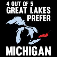 Four Out of Five Great Lakes Prefer Michigan Tee Impact Tech Backpack