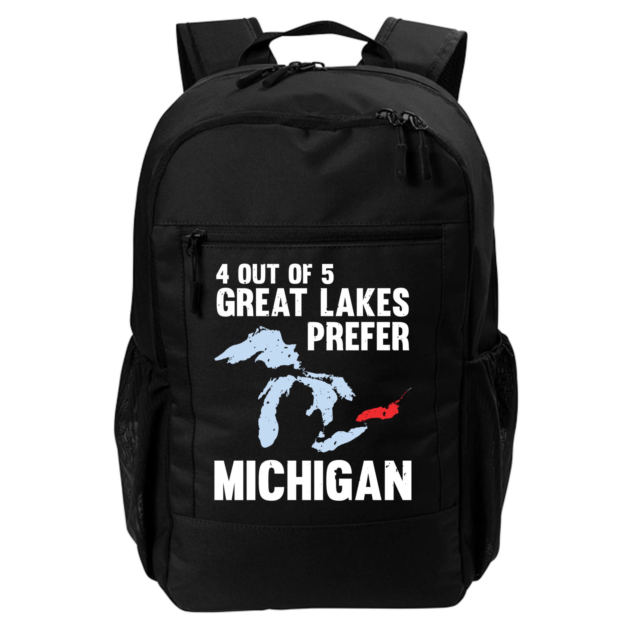 Four Out of Five Great Lakes Prefer Michigan Tee Backpack