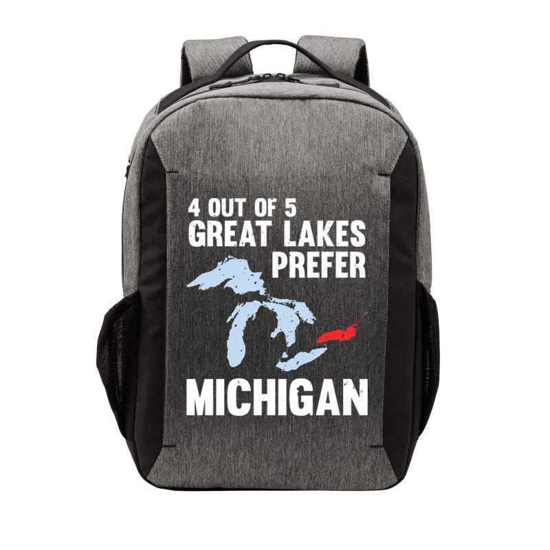 Four Out of Five Great Lakes Prefer Michigan Tee Vector Backpack