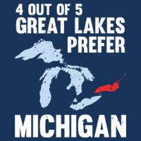 Four Out of Five Great Lakes Prefer Michigan Tee Sustainable Bucket Hat