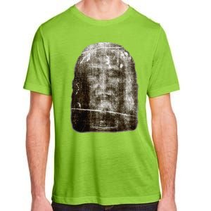 Face Of Our Lord Jesus Christ From The Holy Shroud Of Turin Adult ChromaSoft Performance T-Shirt