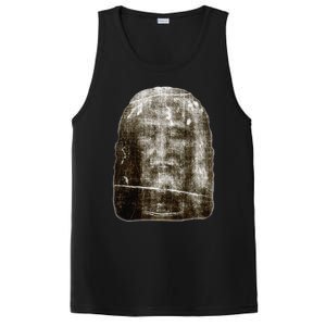 Face Of Our Lord Jesus Christ From The Holy Shroud Of Turin PosiCharge Competitor Tank