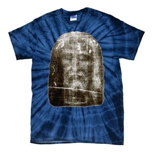 Face Of Our Lord Jesus Christ From The Holy Shroud Of Turin Tie-Dye T-Shirt