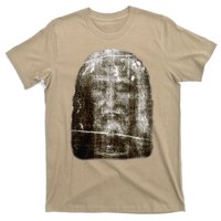 Face Of Our Lord Jesus Christ From The Holy Shroud Of Turin T-Shirt