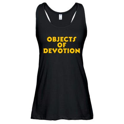 Funny Objects Of Devotion Ladies Essential Flowy Tank