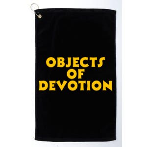 Funny Objects Of Devotion Platinum Collection Golf Towel