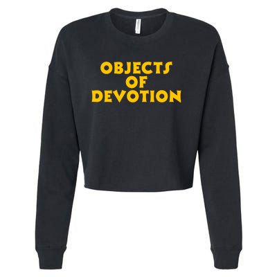 Funny Objects Of Devotion Cropped Pullover Crew