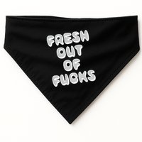 Fresh Out Of Fucks USA-Made Doggie Bandana