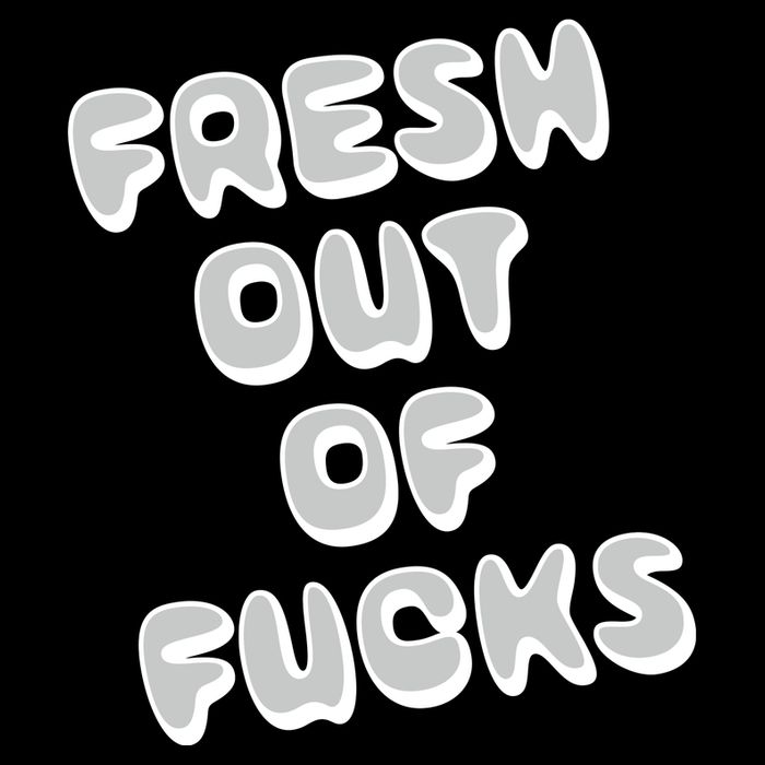 Fresh Out Of Fucks Women's V-Neck T-Shirt