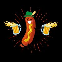 Funny Oktoberfest On My Wurst Behavior Mug