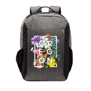 Flowers Of Oregon Word Art Oregonian Pride Vector Backpack