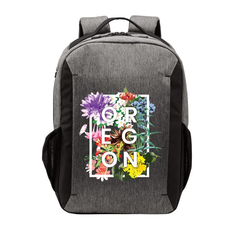 Flowers Of Oregon Word Art Oregonian Pride Vector Backpack