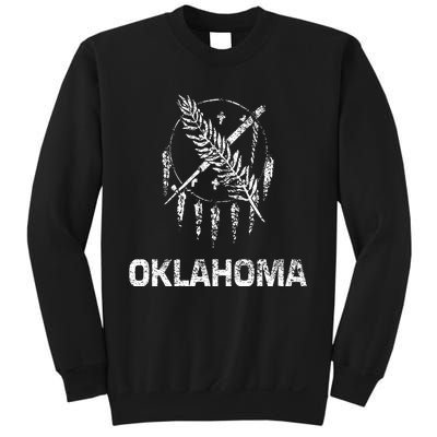 Flag Of Oklahoma The Sooner State Tulsa Norman Edmond Sweatshirt