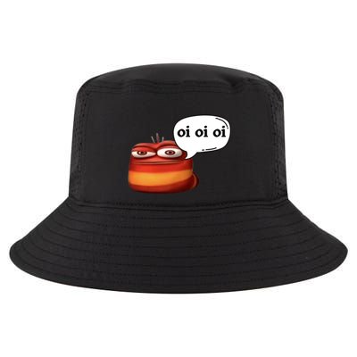 Funny Oi Oi Oi Red Worm Sarcastic Meme Cool Comfort Performance Bucket Hat