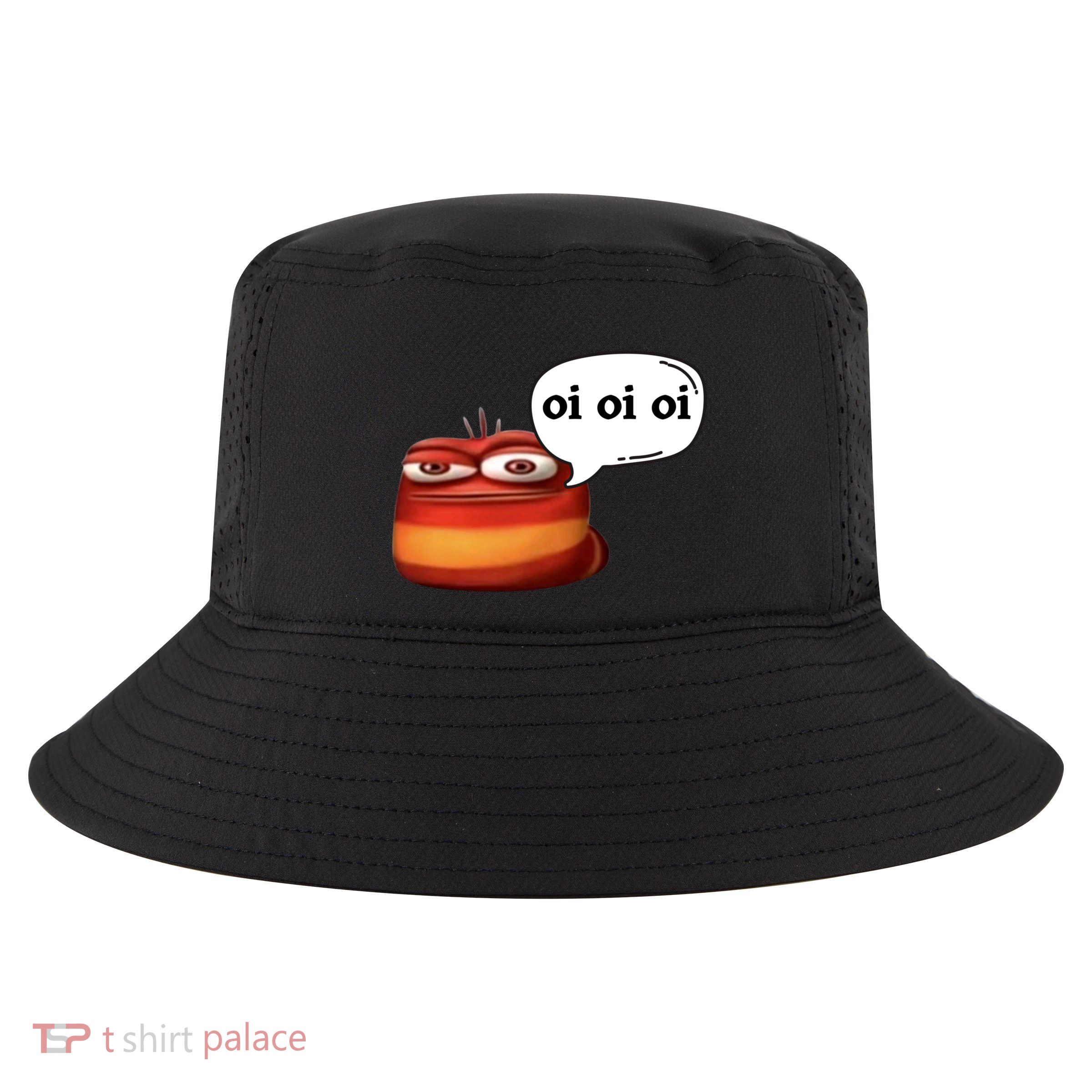 Funny Oi Oi Oi Red Worm Sarcastic Meme Cool Comfort Performance Bucket Hat