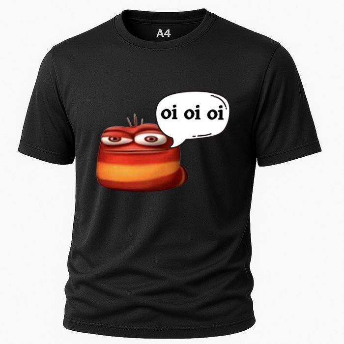 Funny Oi Oi Oi Red Worm Sarcastic Meme Performance Shirt