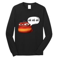 Funny Oi Oi Oi Red Worm Sarcastic Meme Long Sleeve Shirt