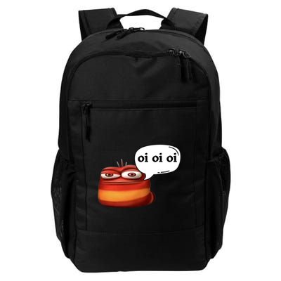 Funny Oi Oi Oi Red Worm Sarcastic Meme Backpack