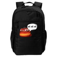 Funny Oi Oi Oi Red Worm Sarcastic Meme Daily Commute Backpack