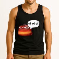 Funny Oi Oi Oi Red Worm Sarcastic Meme Tank Top