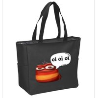 Funny Oi Oi Oi Red Worm Sarcastic Meme Zip Tote Bag