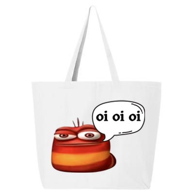 Funny Oi Oi Oi Red Worm Sarcastic Meme 25L Jumbo Tote