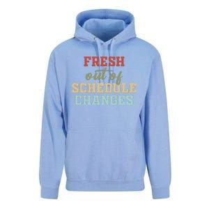 Fresh Out Of Schedule Changes Funny School Counselor Unisex Surf Hoodie