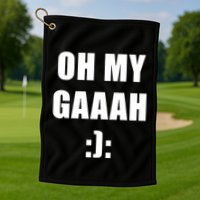 Fromjoy Osaka Oh My Gaaah Golf Towel