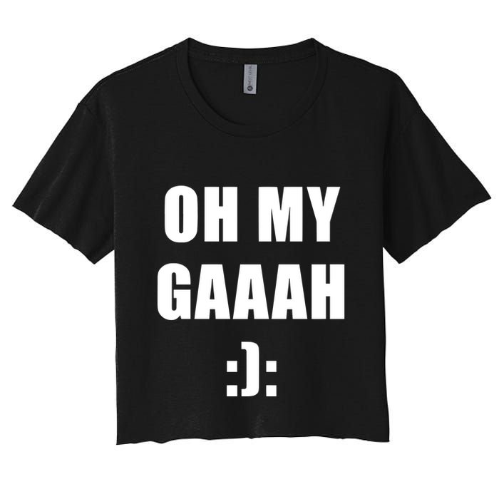 Fromjoy Osaka Oh My Gaaah Women's Crop Top Tee