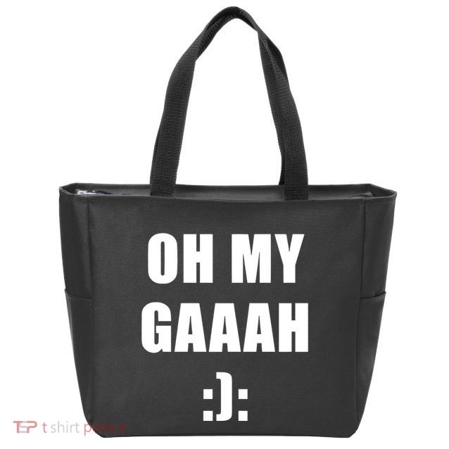 Fromjoy Osaka Oh My Gaaah Zip Tote Bag
