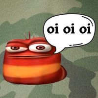 Funny Oi Oi Oi Red Worm Sarcastic Meme Legacy Tie Dye Trucker Hat