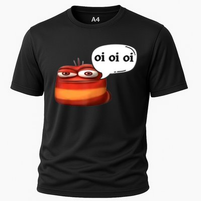 Funny Oi Oi Oi Red Worm Sarcastic Meme Performance Shirt
