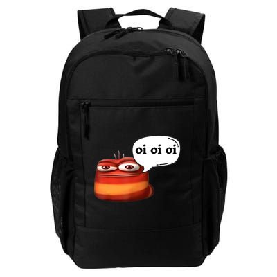 Funny Oi Oi Oi Red Worm Sarcastic Meme Backpack