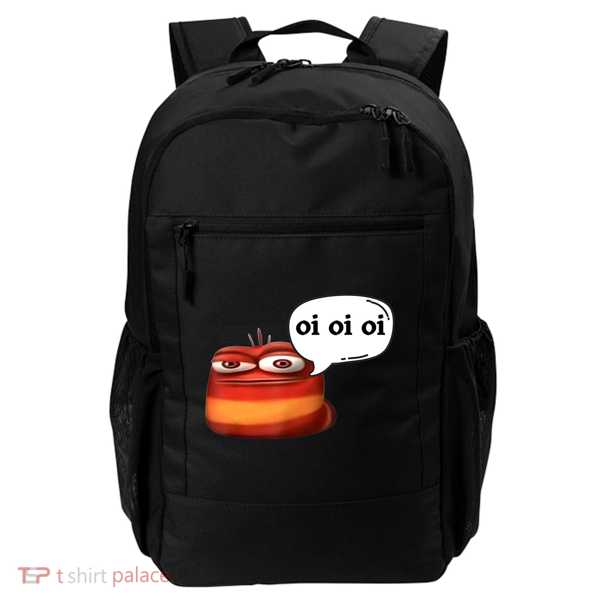 Funny Oi Oi Oi Red Worm Sarcastic Meme Backpack