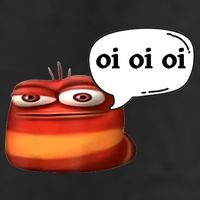 Funny Oi Oi Oi Red Worm Sarcastic Meme Adult Drive Performance Visor