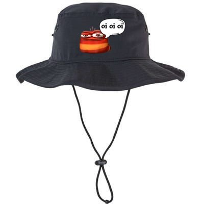 Funny Oi Oi Oi Red Worm Sarcastic Meme Bucket Hat