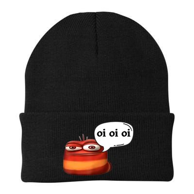Funny Oi Oi Oi Red Worm Sarcastic Meme Beanie