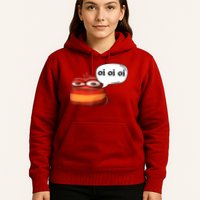 Funny Oi Oi Oi Red Worm Sarcastic Meme Hoodie