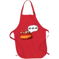 Funny Oi Oi Oi Red Worm Sarcastic Meme Apron
