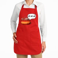 Funny Oi Oi Oi Red Worm Sarcastic Meme Apron