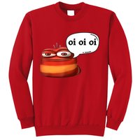 Funny Oi Oi Oi Red Worm Sarcastic Meme Sweatshirt