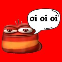 Funny Oi Oi Oi Red Worm Sarcastic Meme 16 in Basic Backpack