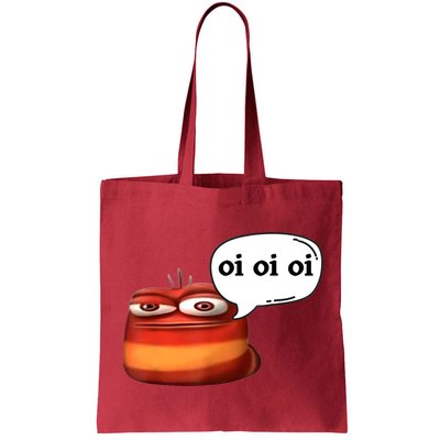 Funny Oi Oi Oi Red Worm Sarcastic Meme Bag