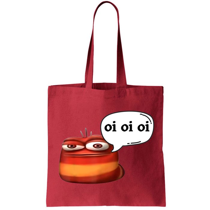 Funny Oi Oi Oi Red Worm Sarcastic Meme Bag