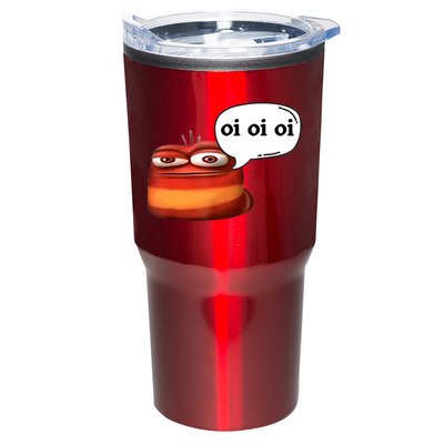 Funny Oi Oi Oi Red Worm Sarcastic Meme Tumbler