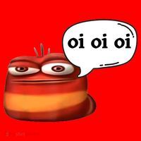 Funny Oi Oi Oi Red Worm Sarcastic Meme 25L Jumbo Tote