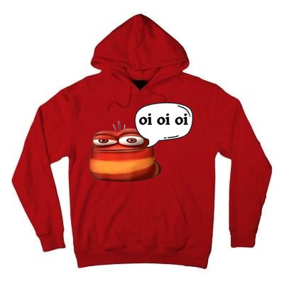 Funny Oi Oi Oi Red Worm Sarcastic Meme Tall Hoodie